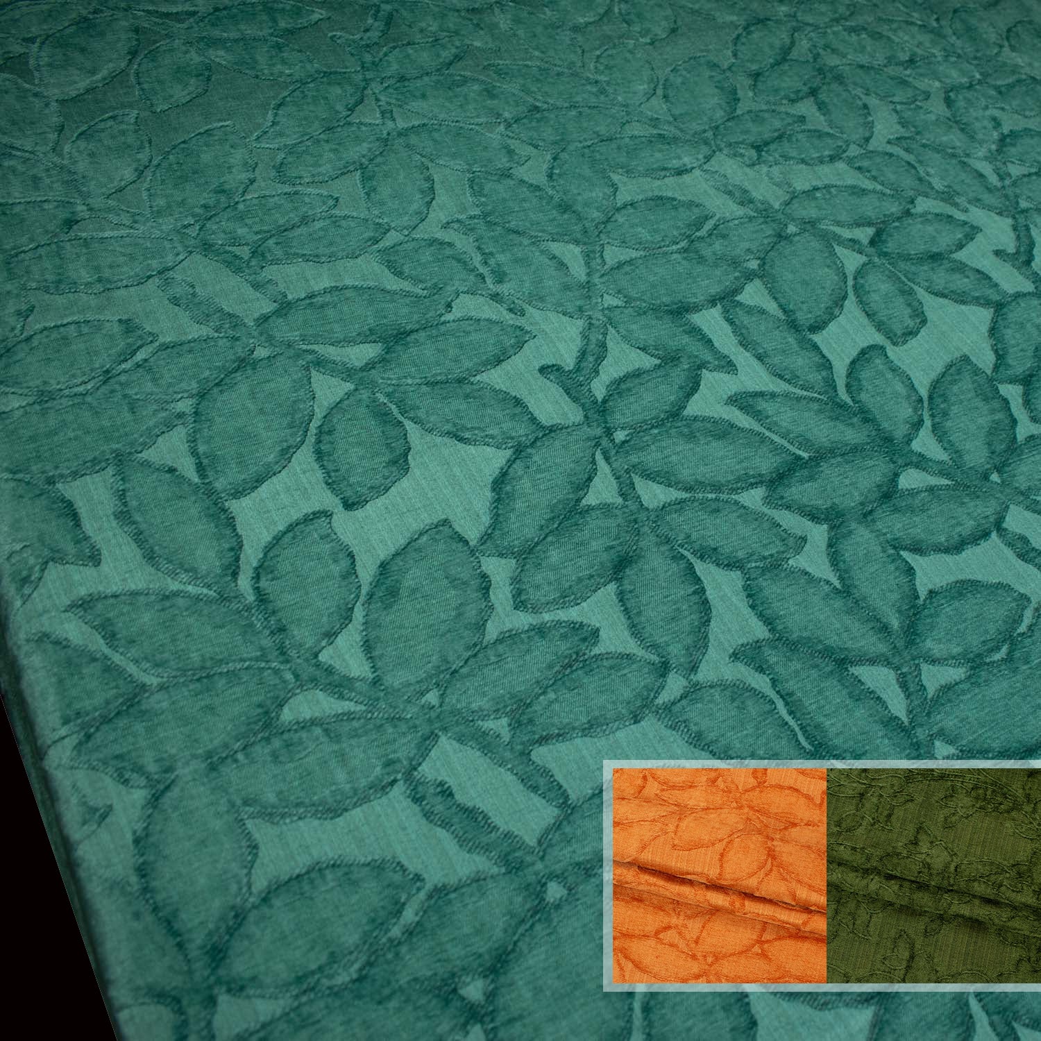 Band by Zepel - Curtaining/Upholstery Vines Embossed Chenille Velvet