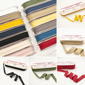 Birch 100% Cotton Herringbone Heading Tapes