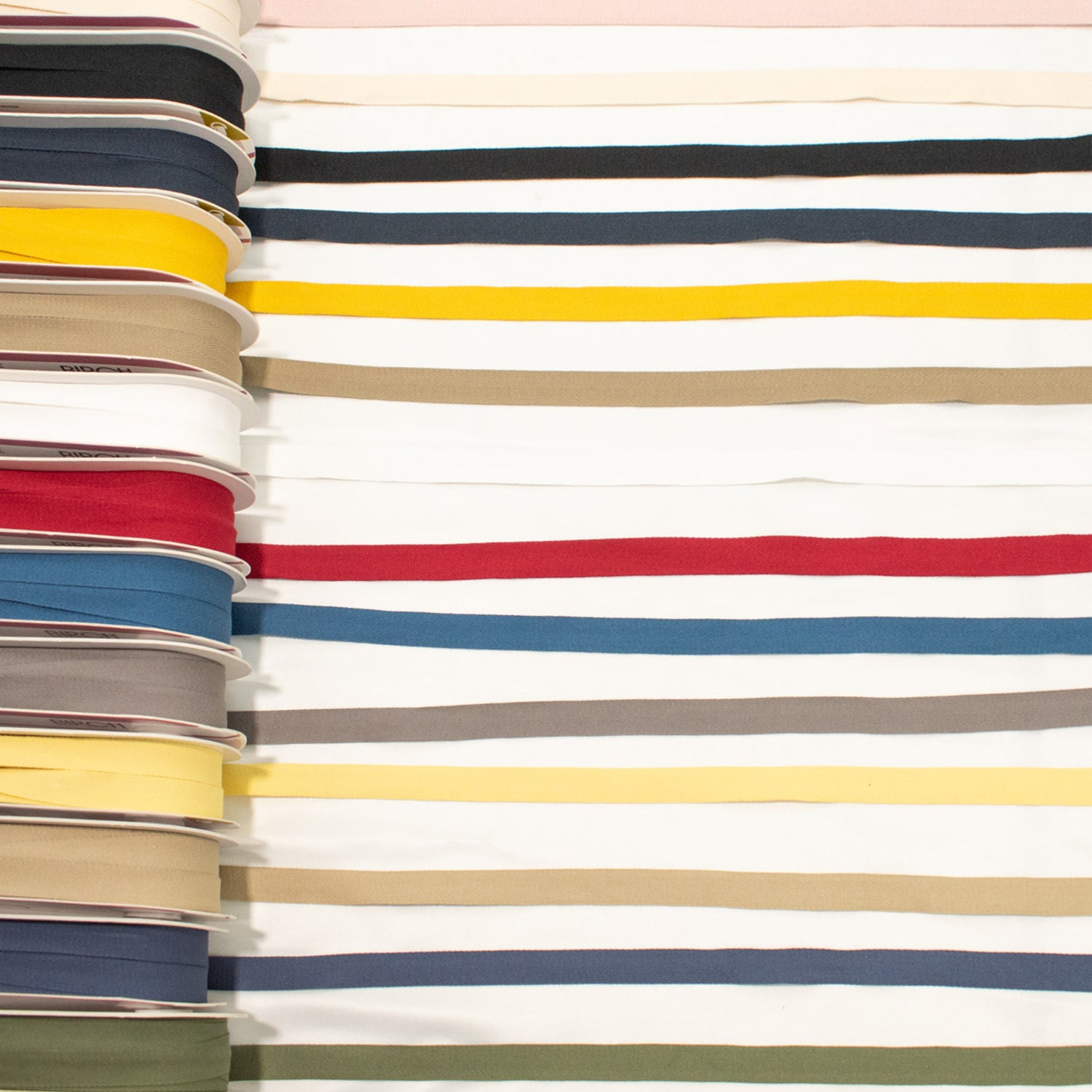 Birch 100% Cotton Herringbone Heading Tapes