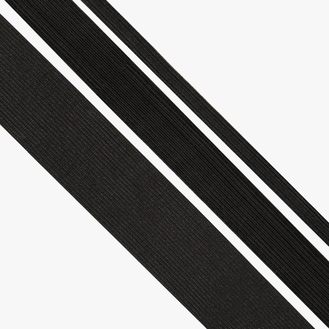 Braided Elastic Black & White