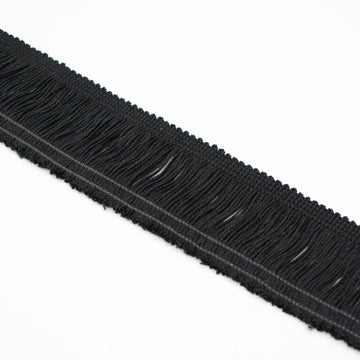 Simplicity Black Fringing Lace 50mm