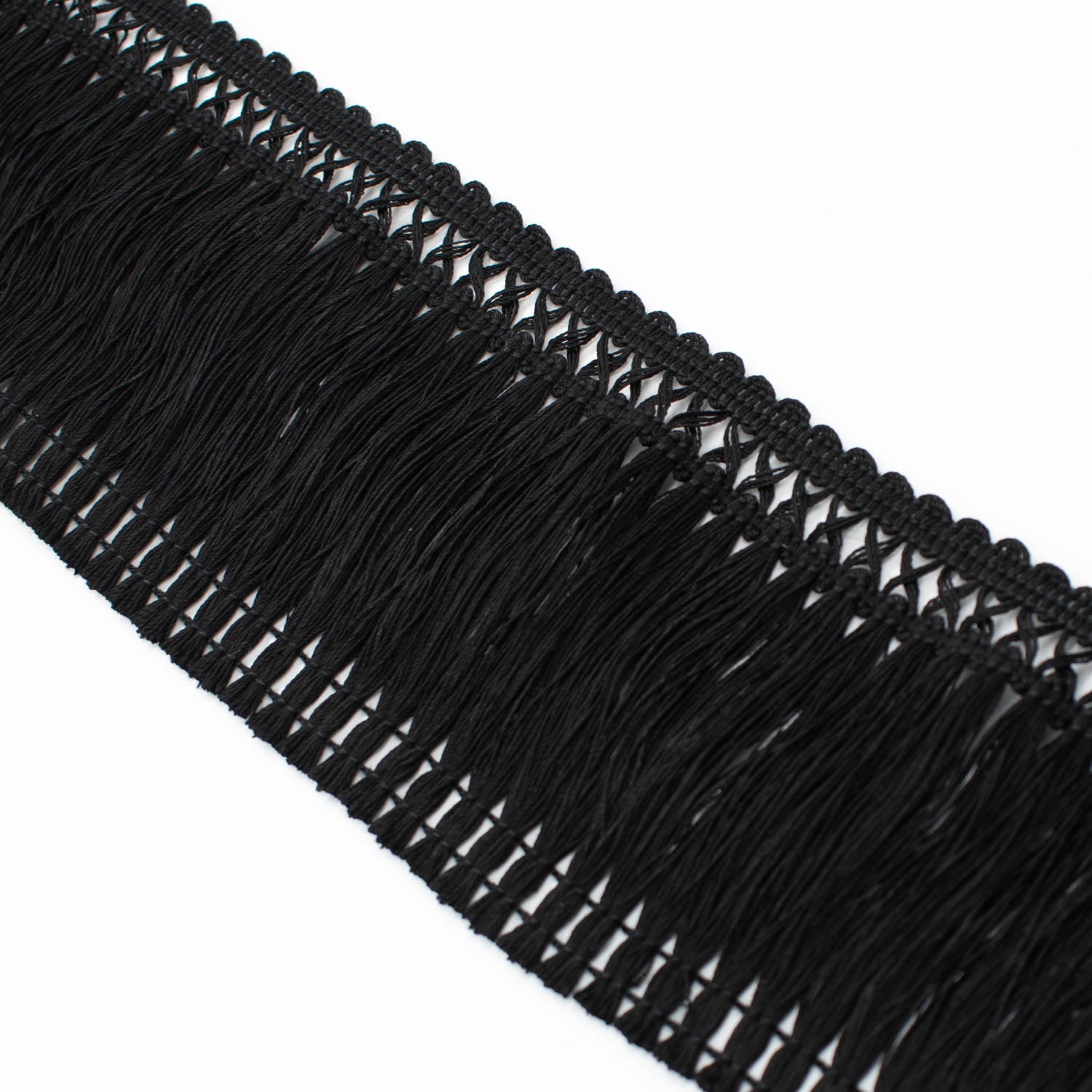 Simplicity Black Fringing Lace 9cm