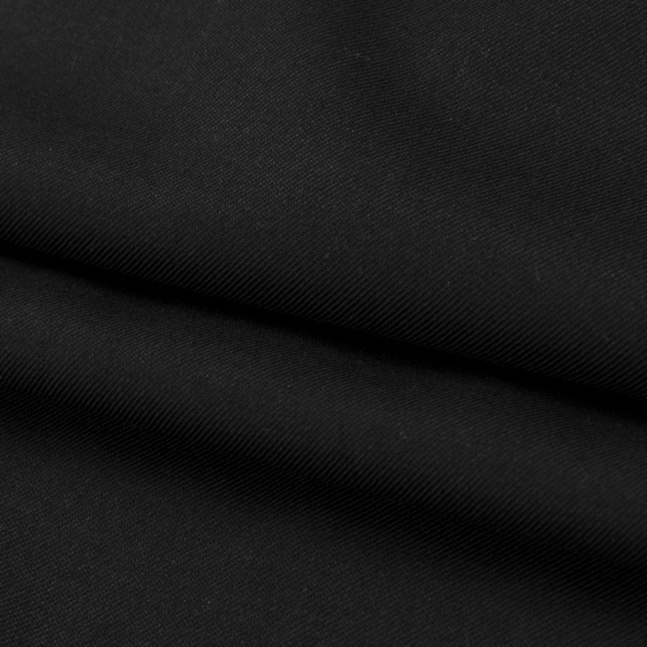 Japanese Nikkei Wool Blend Suiting - Design 40528 Twill Black