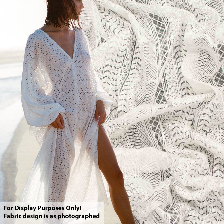 100% Pure Cotton Crochet Lace