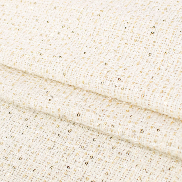 Boucle Tweed Suiting Design GZ-04 White/Blue