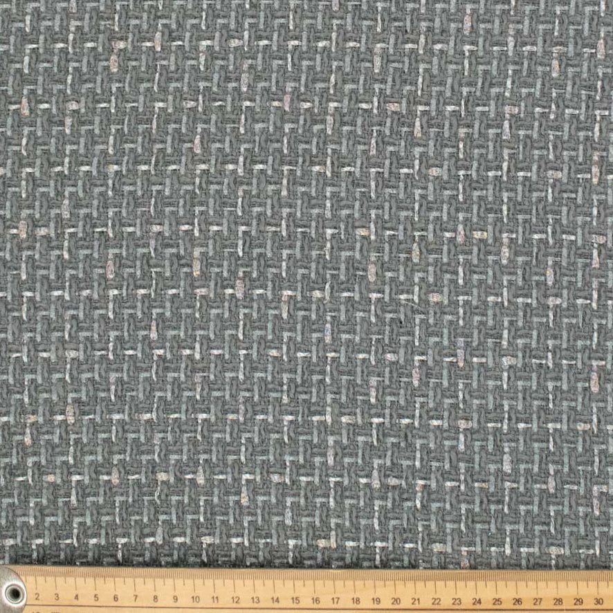 Boucle Tweed Suiting Design H252 Col-4 Grey