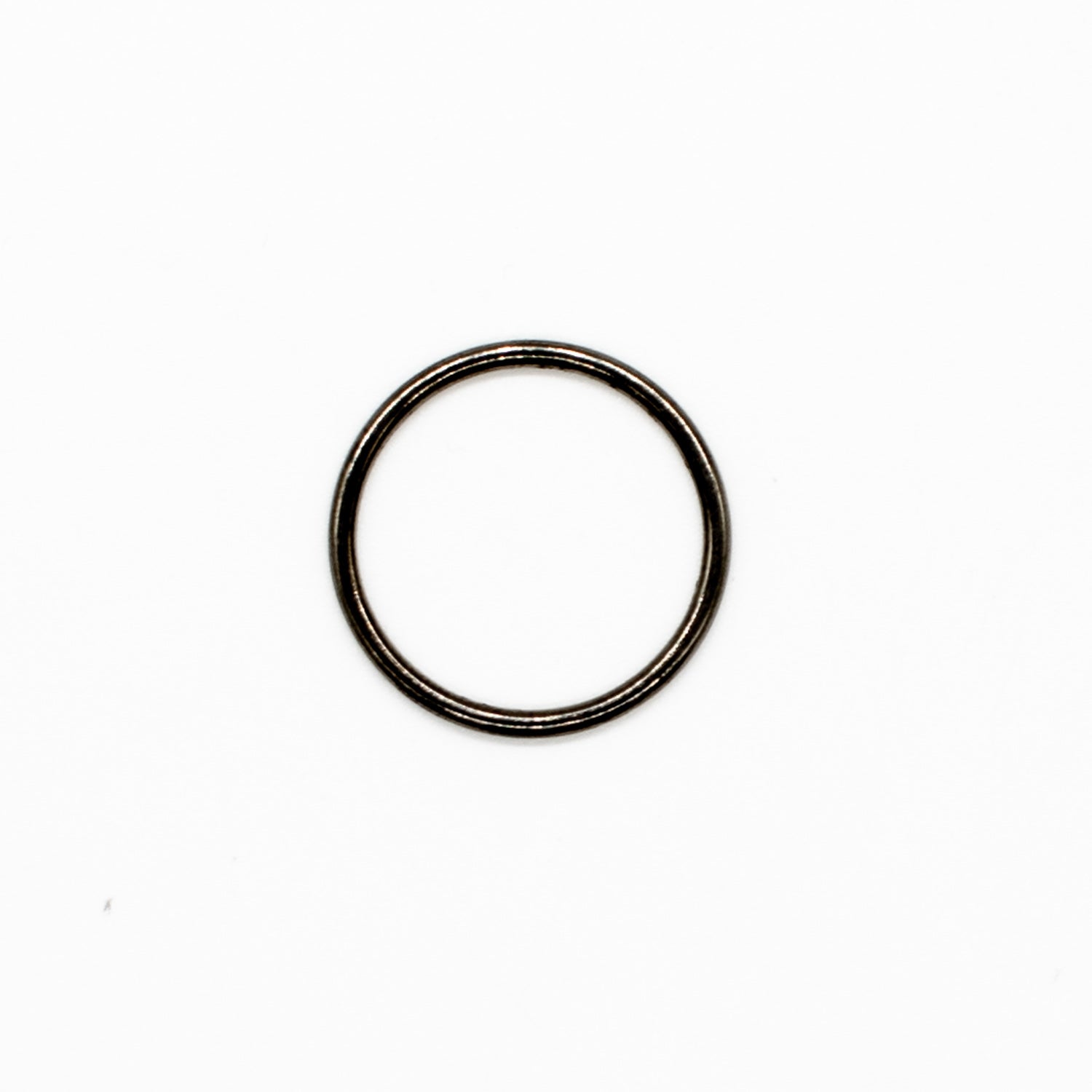 Bra Strap Ring, Slider & Adjustor Hook Underwear Accessory - Gunmetal Black