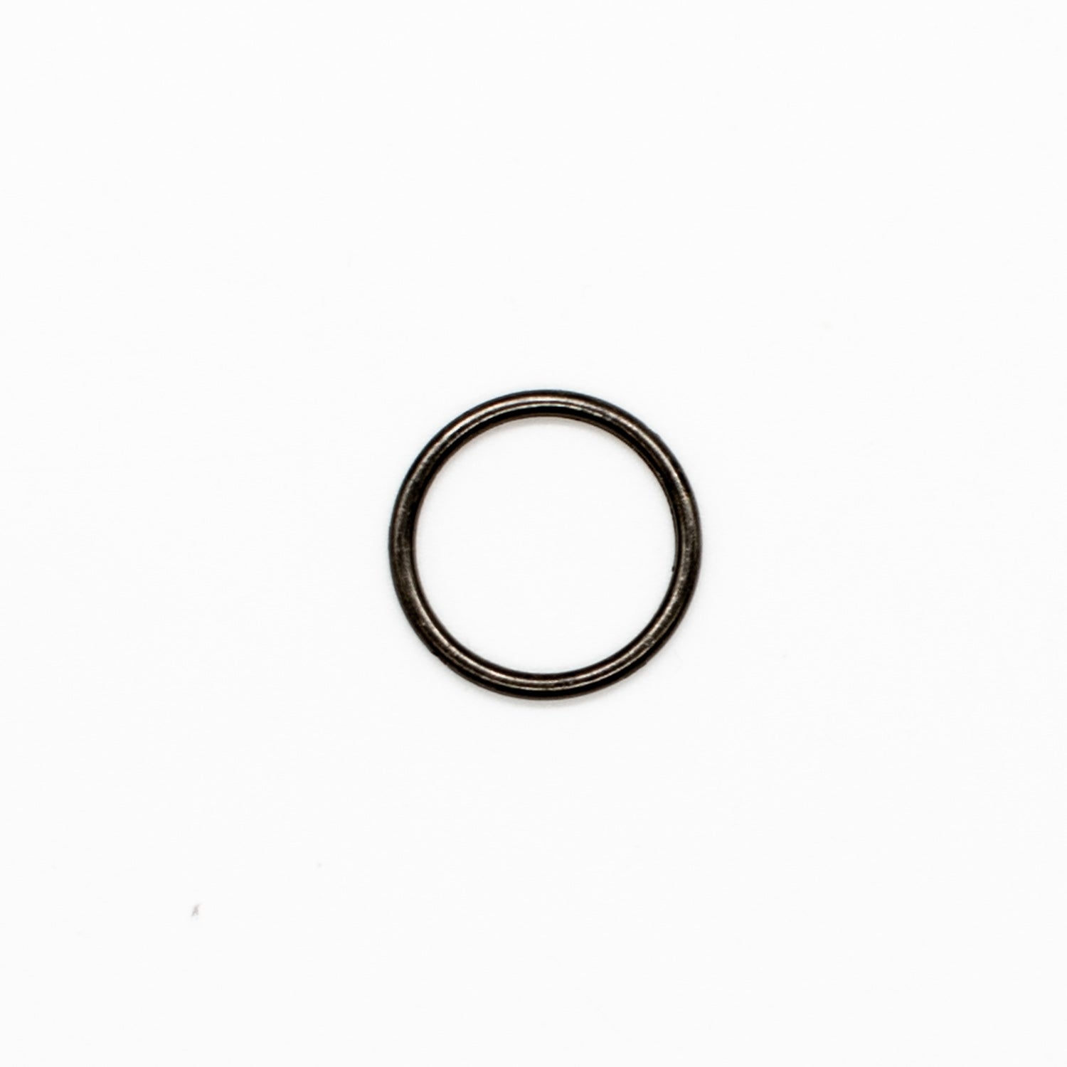 Bra Strap Ring, Slider & Adjustor Hook Underwear Accessory - Gunmetal Black