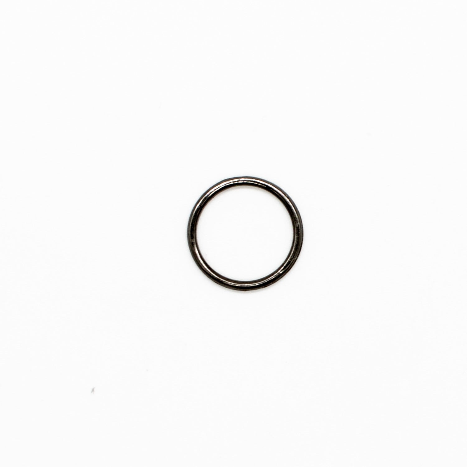 Bra Strap Ring, Slider & Adjustor Hook Underwear Accessory - Gunmetal Black