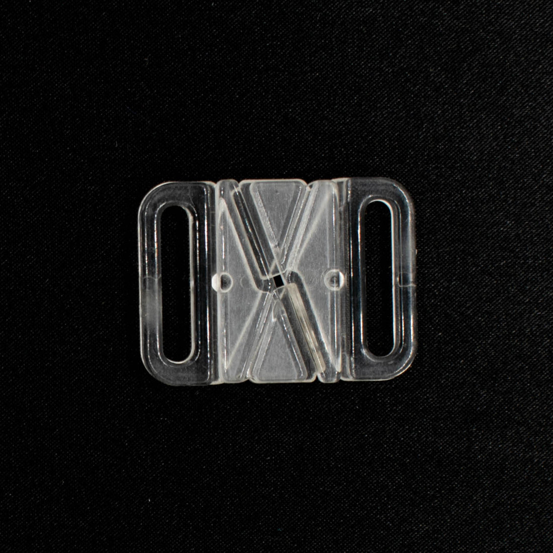 Clear Plastic Bikini Clips Bra Swim Buckle Clasp 24mm