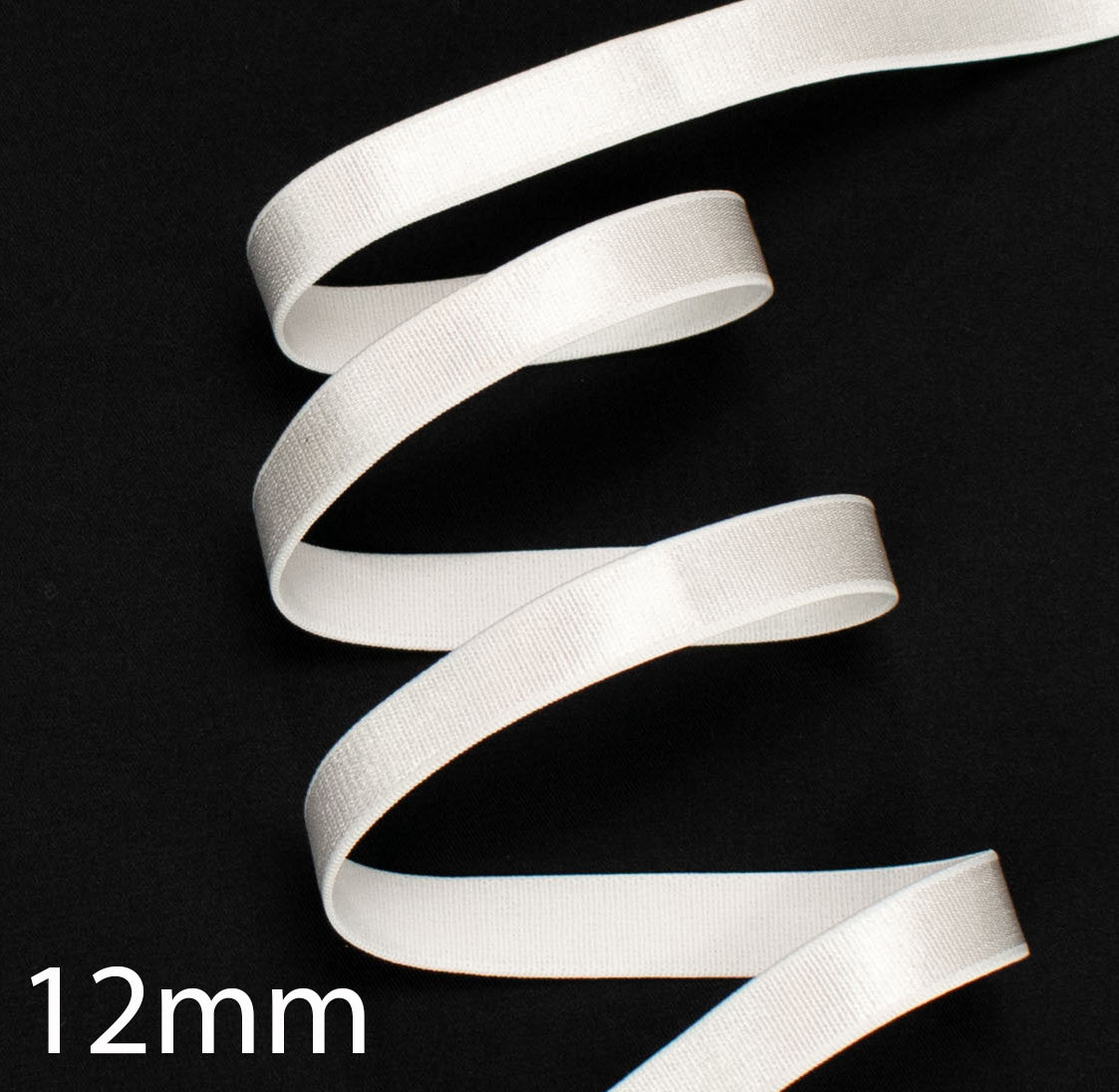Bra Strap Elastic Black & White