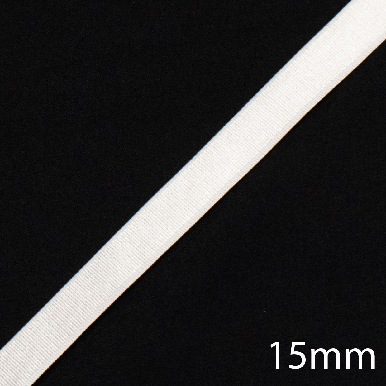 Bra Strap Elastic Black & White