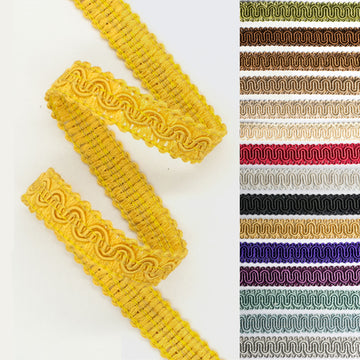 Braid Gimp Lace Trim Design-4 15mm
