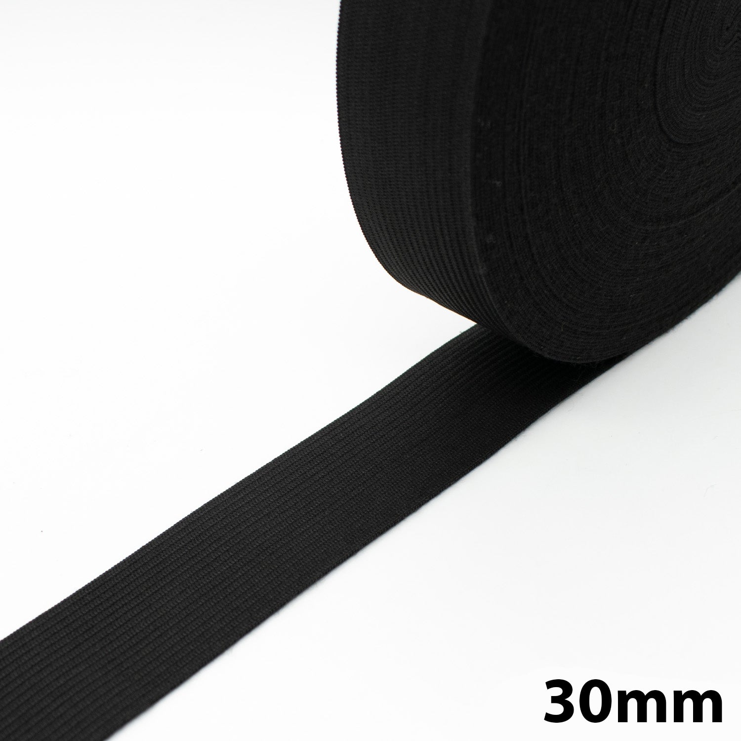 Knitted Elastic Black & White