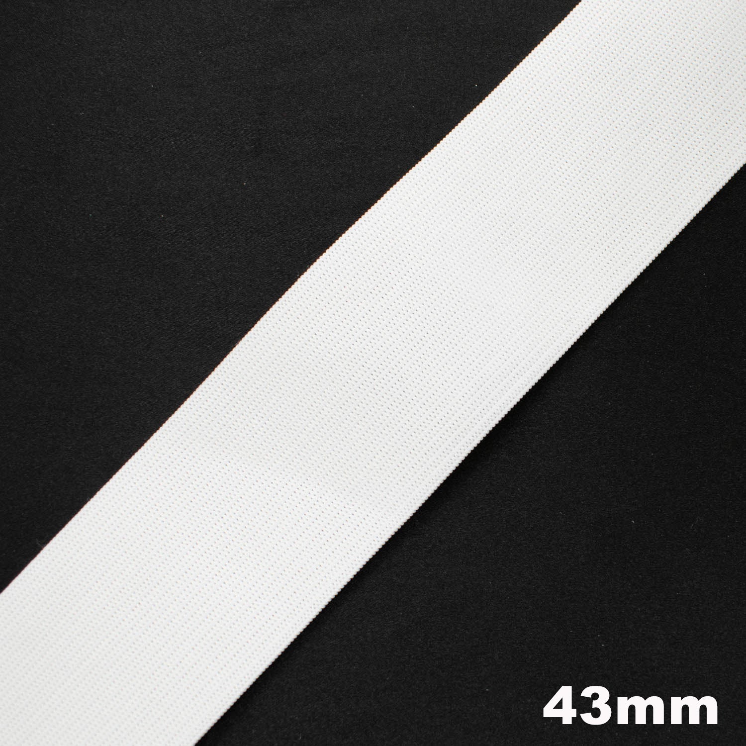 Knitted Elastic Black & White