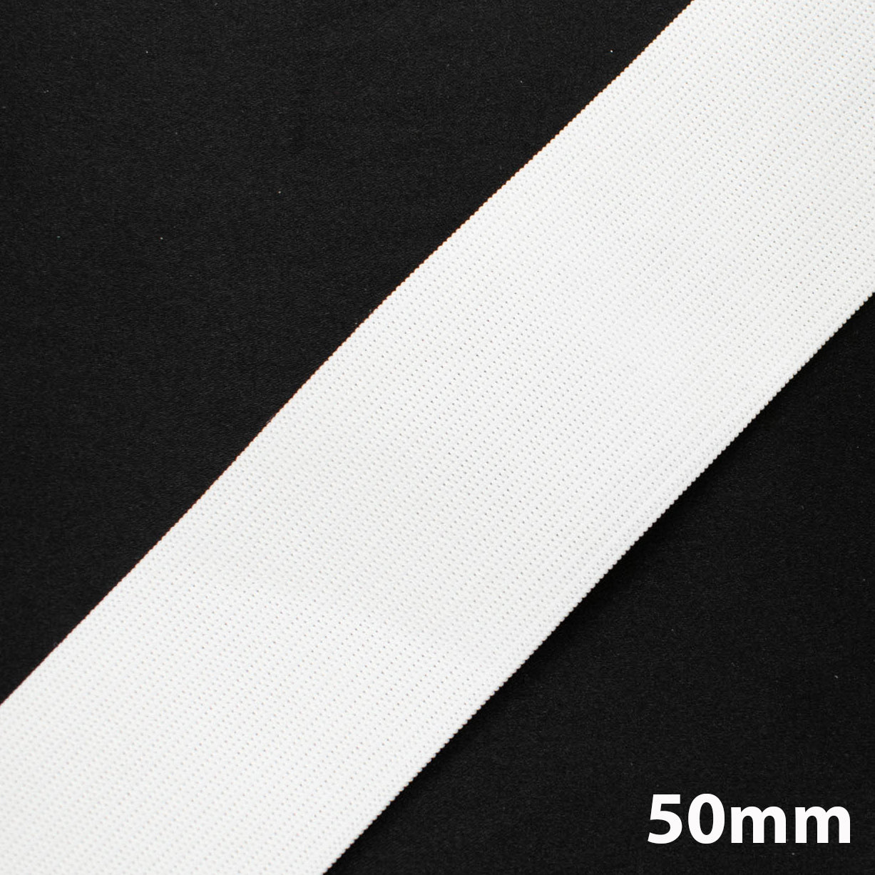 Knitted Elastic Black & White