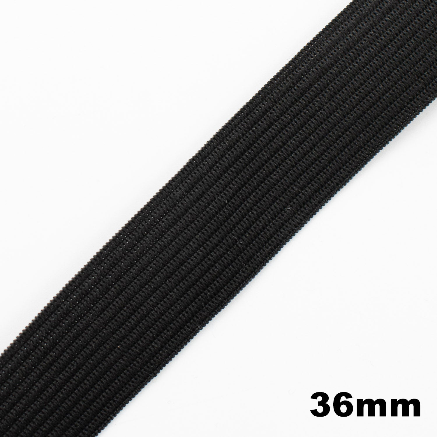 Knitted Elastic Black & White