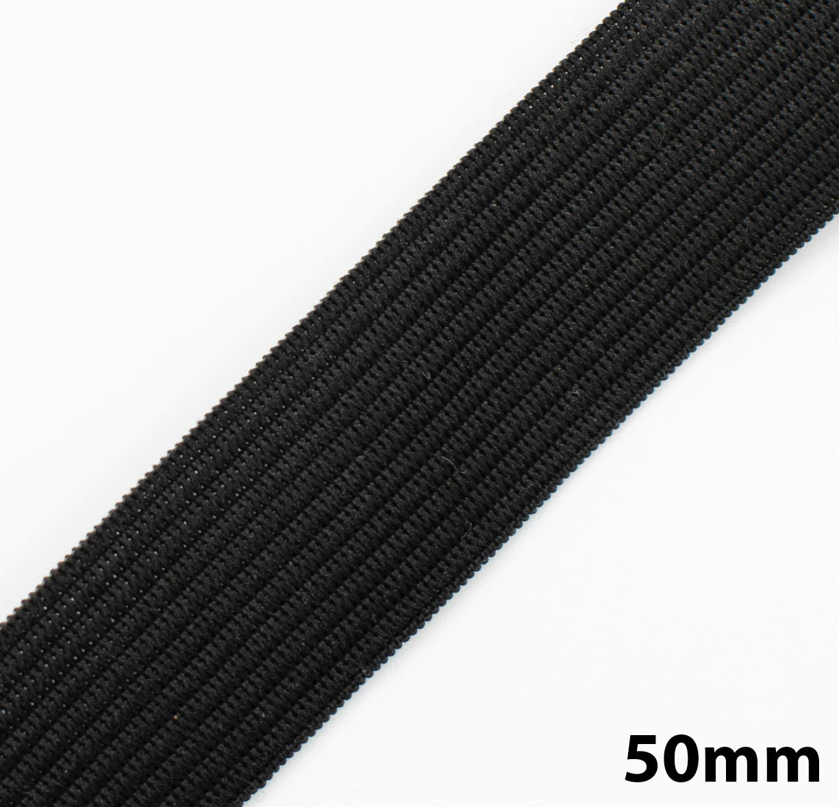 Knitted Elastic Black & White