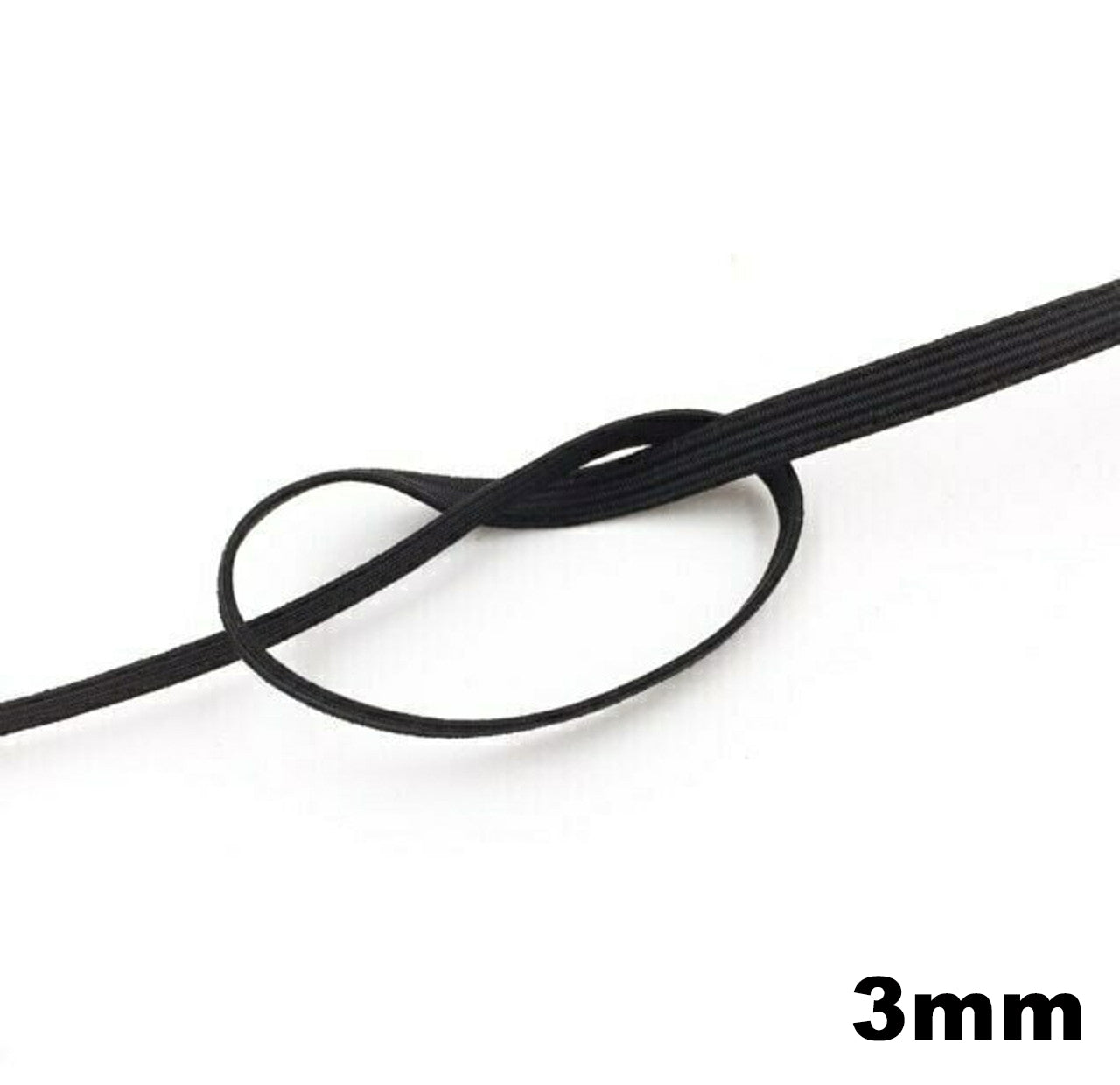 3mm Braided Elastic