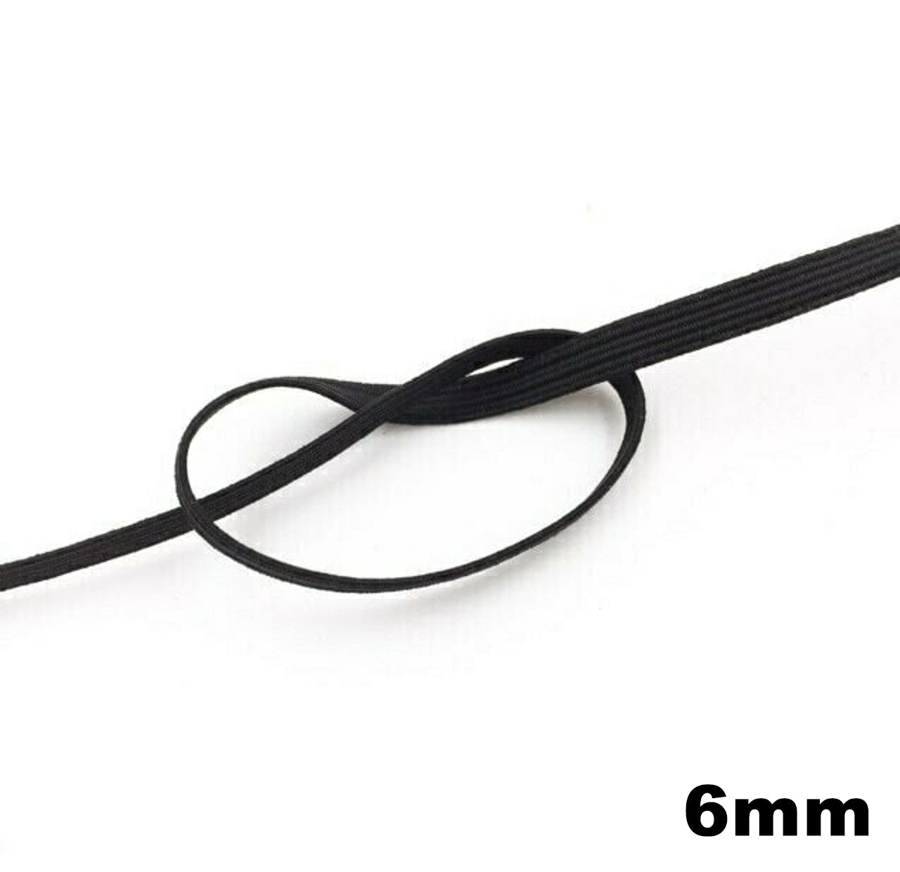 6mm Braided Elastic