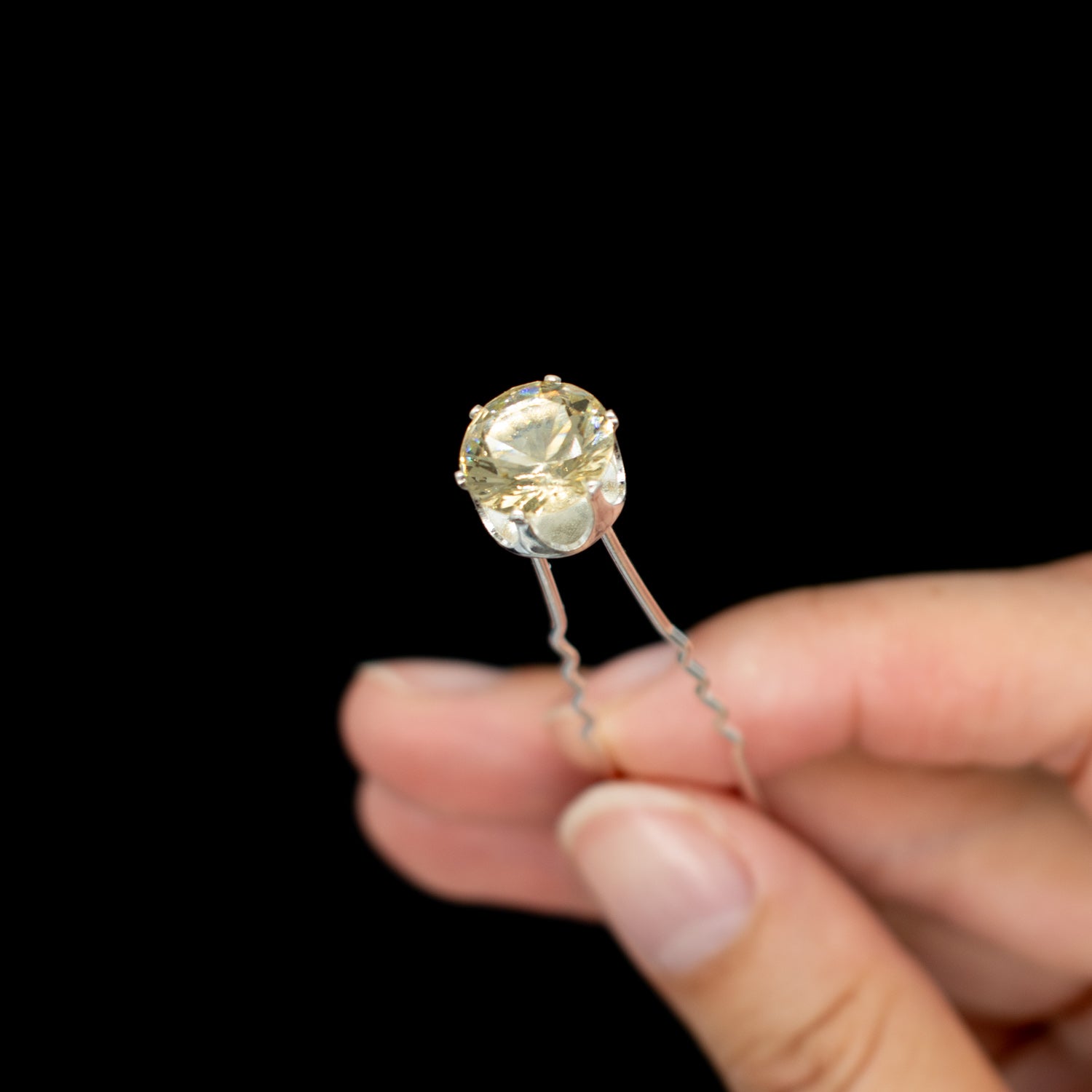 Bridal Crystal Rhinestone Hair Pin