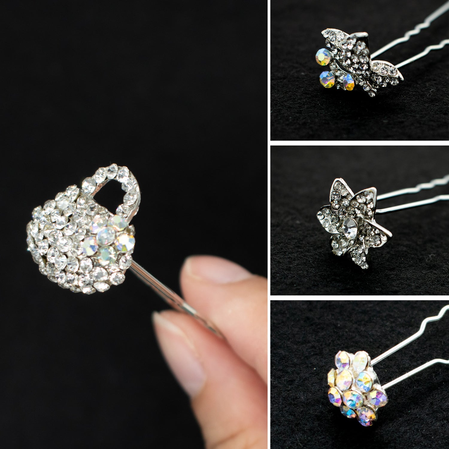 Bridal Rhinestone Hair Pin