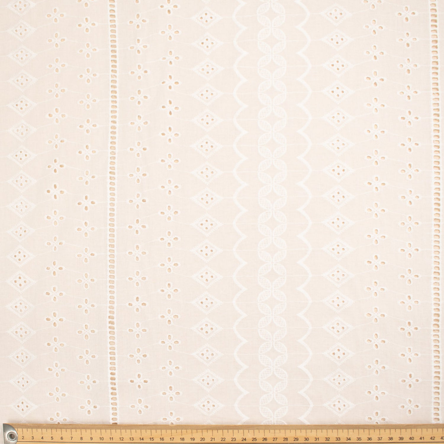 Broderie Anglaise 100% Cotton Embroidery