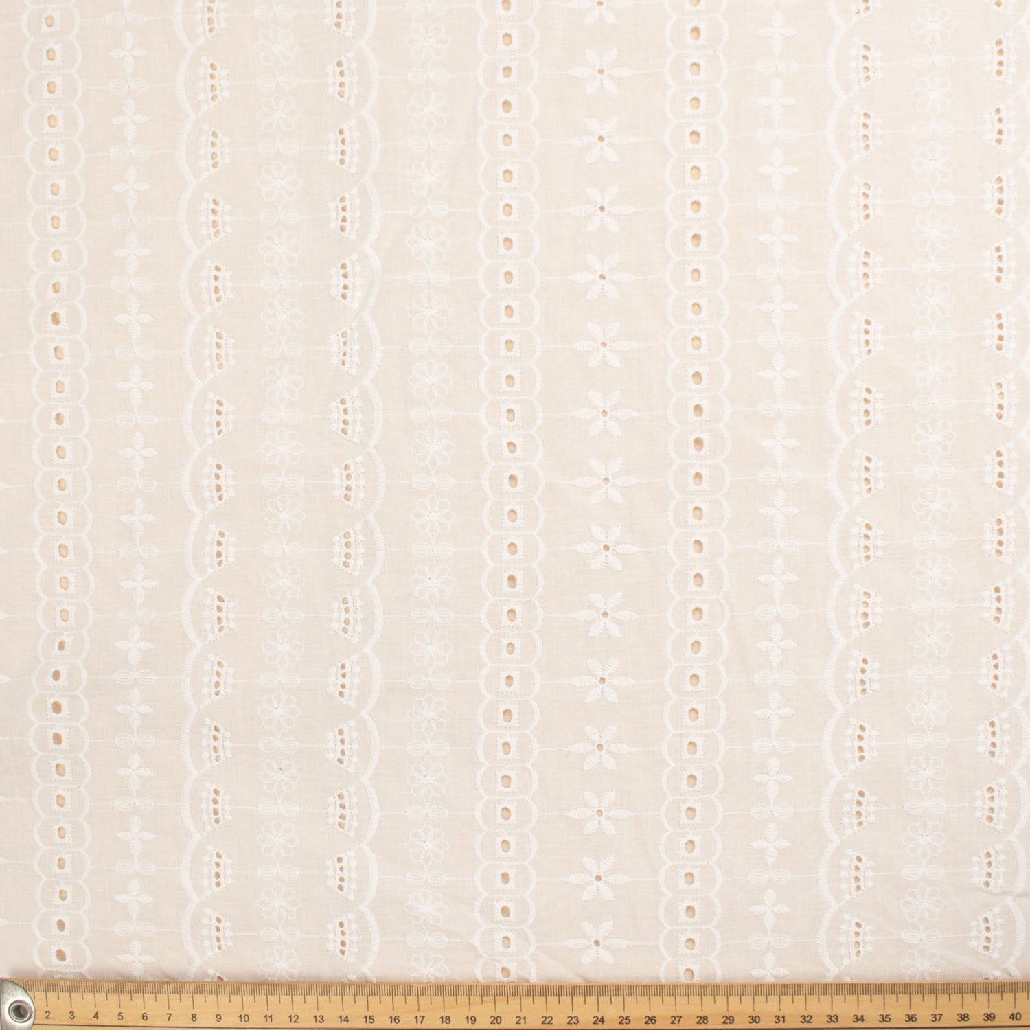 Broderie Anglaise 100% Cotton Embroidery