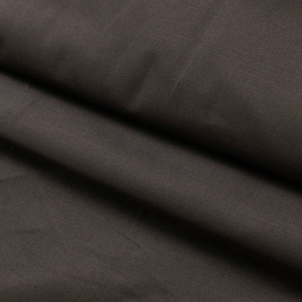 Japanese Nikkei Slight Stretch Twill Suiting Design-40521 Charcoal