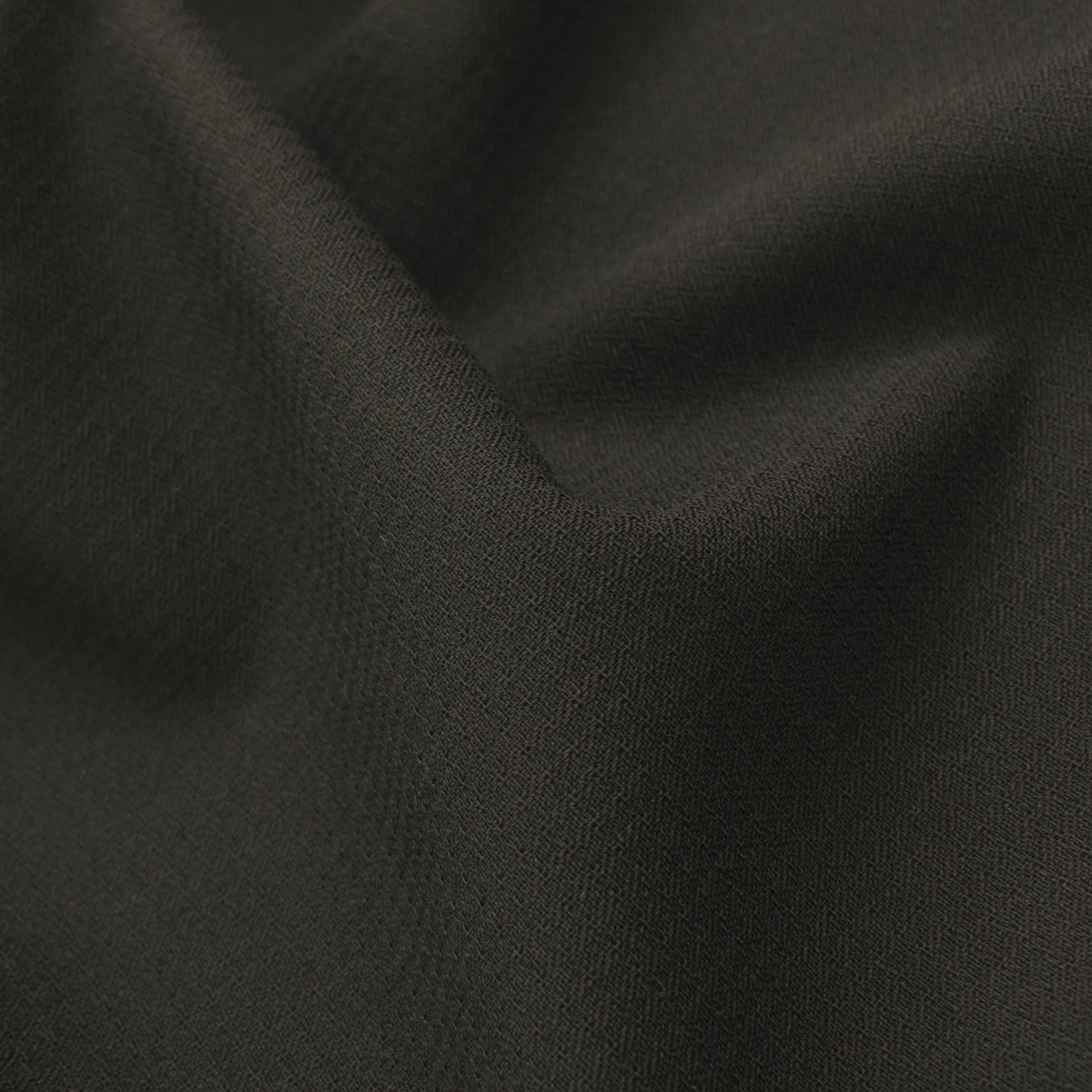 Japanese Nikkei Georgette Suiting - Design-40542 Dark Brown