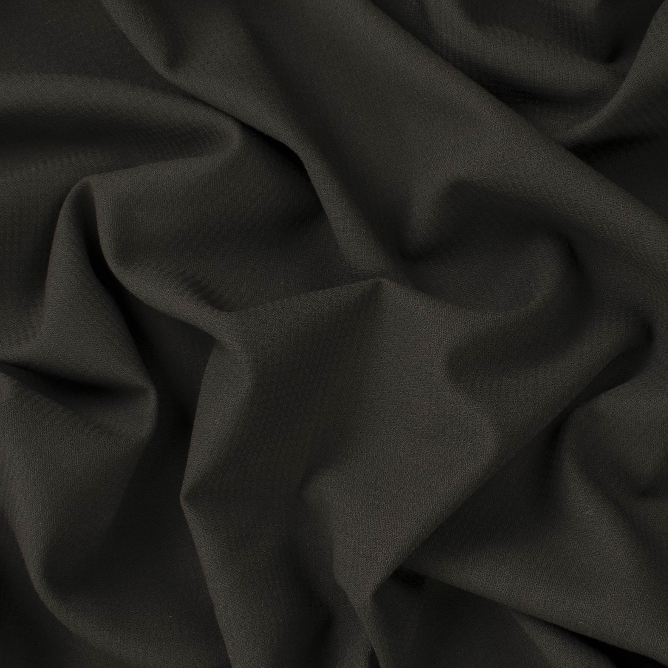 Japanese Nikkei Georgette Suiting - Design-40542 Dark Brown