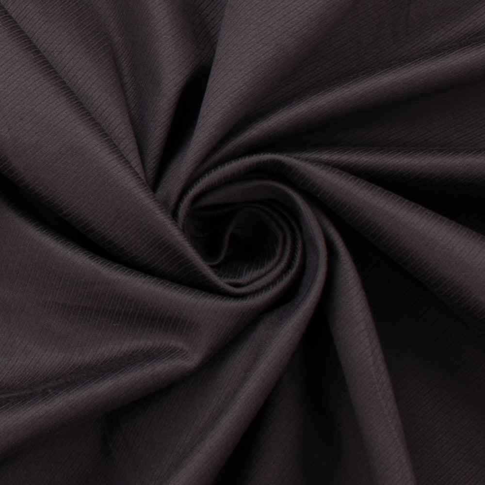 Japanese Nikkei Slight Stretch Twill Suiting Design-40571 Dark Purple