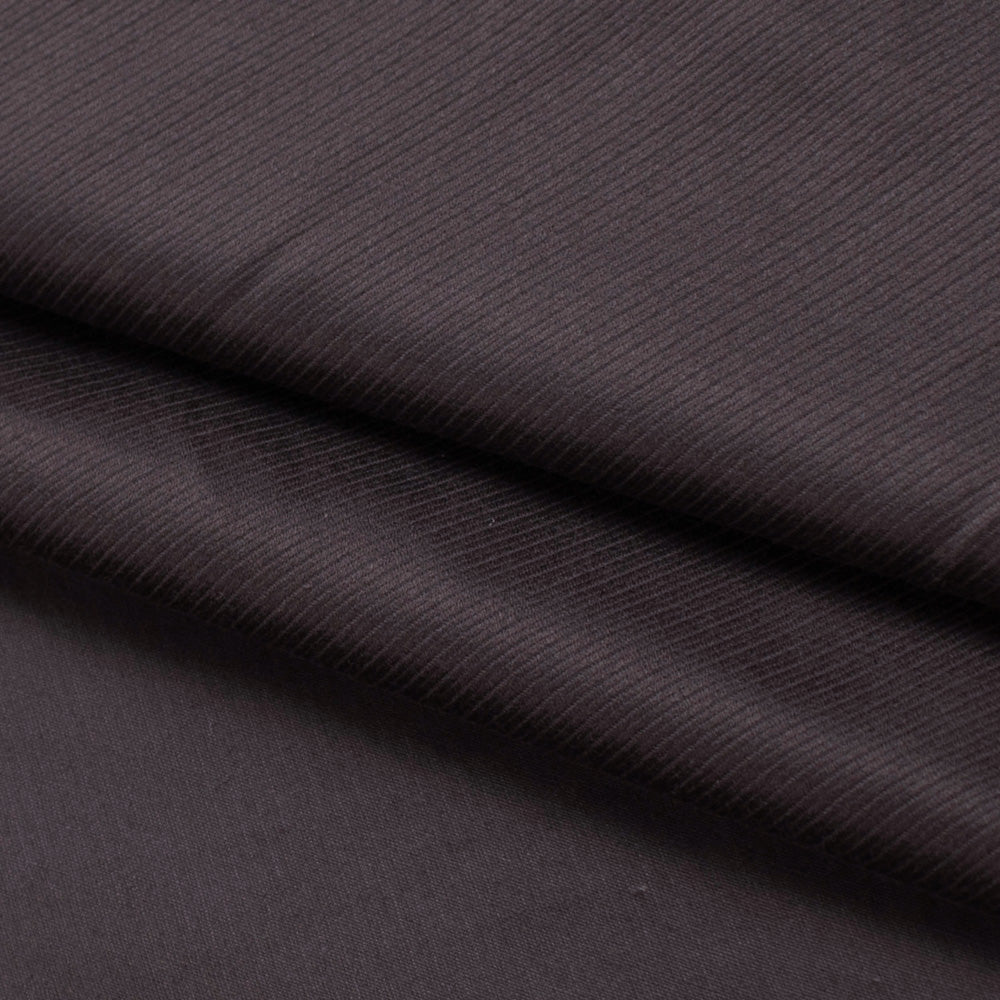 Japanese Nikkei Slight Stretch Twill Suiting Design-40571 Dark Purple