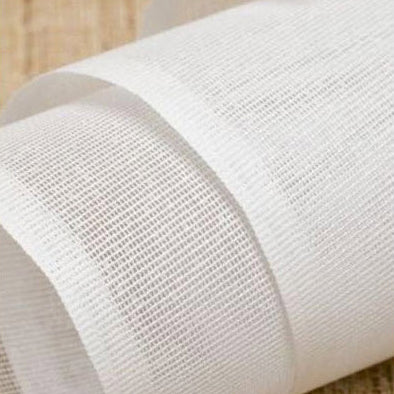 Fusible/Iron on Buckram White