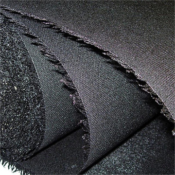 Fusible/Iron on Buckram Black