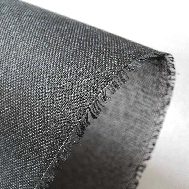 Fusible/Iron on Buckram Black