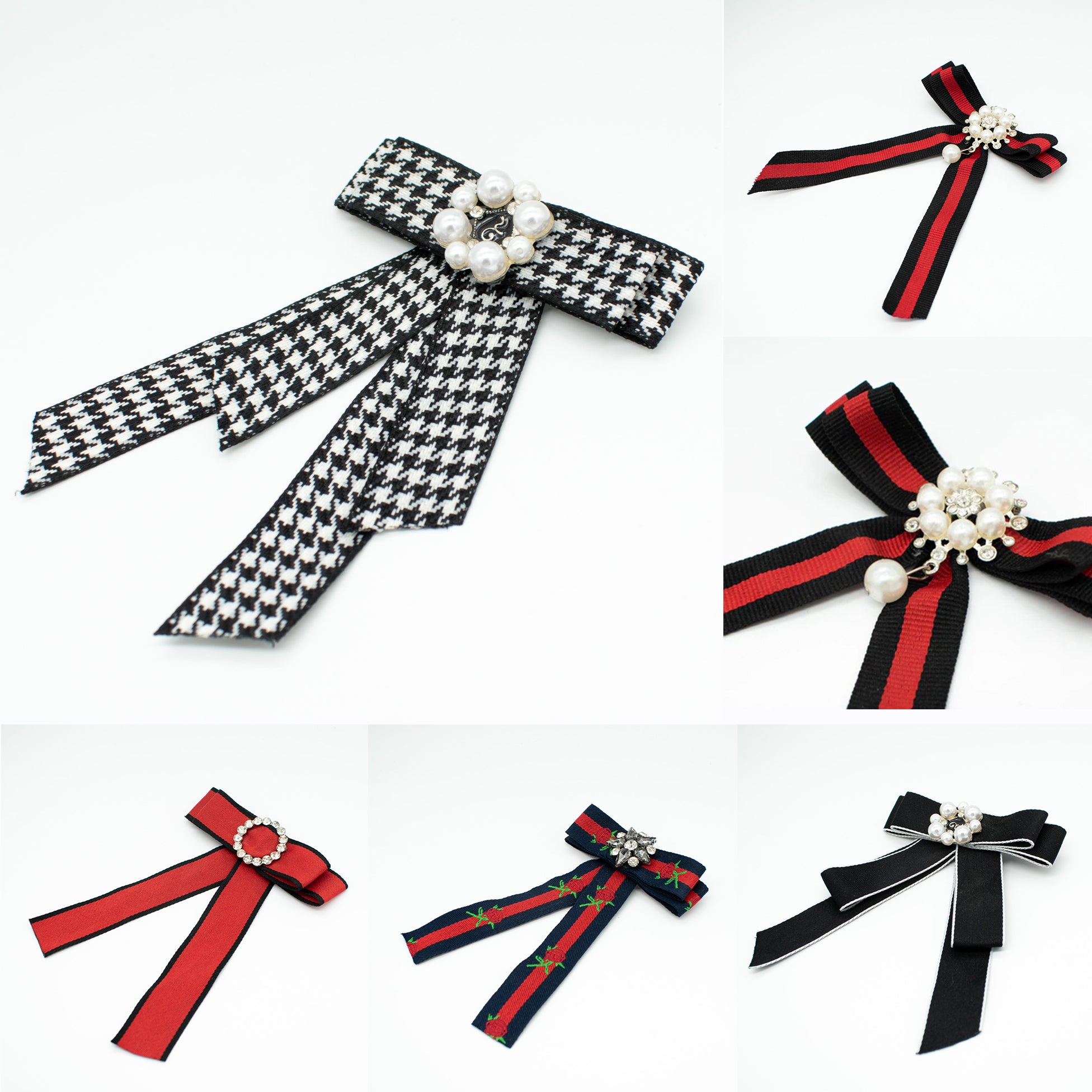 Dainty Bow Tie Brooch