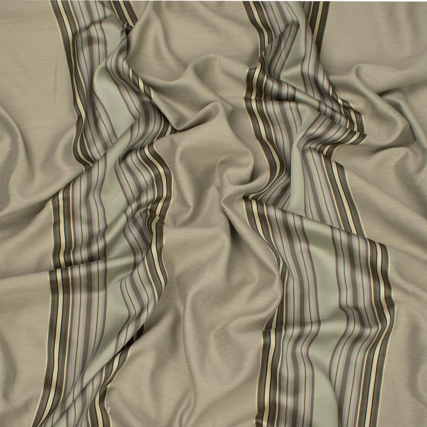 Buzzi by Zepel - Curtaining/Upholstery Sateen Stripe Jacquard