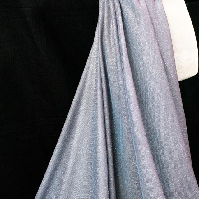 Celestial Glitter Bonded Lurex Knit