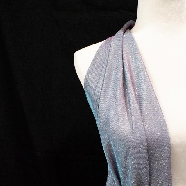 Celestial Glitter Bonded Lurex Knit