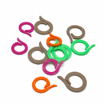 Pony Split Ring Stitch Markers – 24 Pack