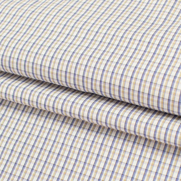 Check Shirting 150cm Design-16 Purple & Beige Gingham