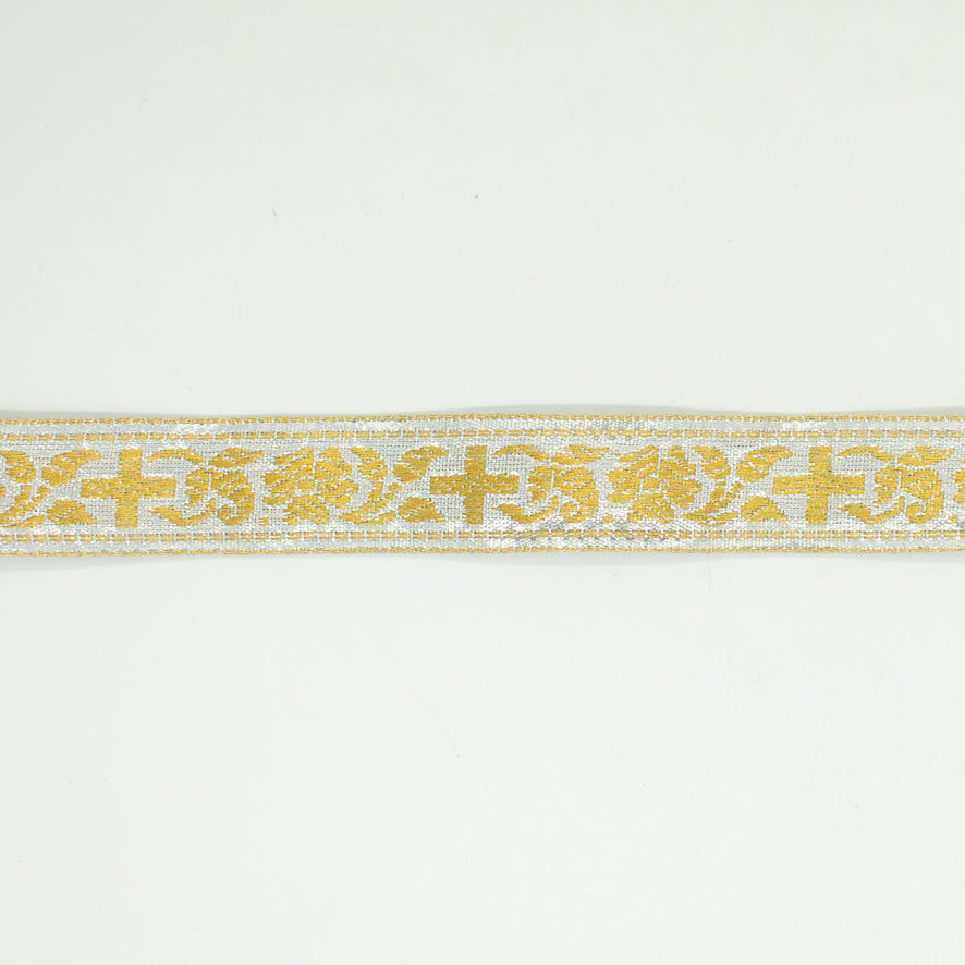 Church Liturgical Vestments Metallic Jacquard Ribbon