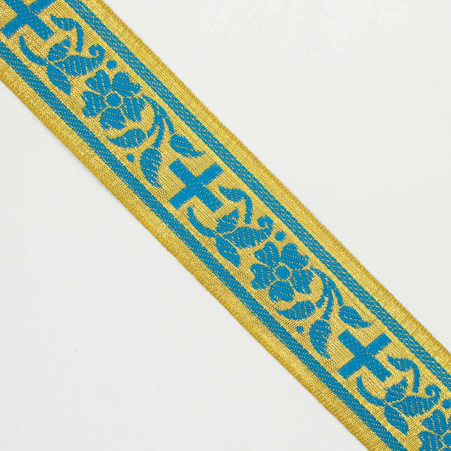 Church Liturgical Vestments Metallic Jacquard Ribbon