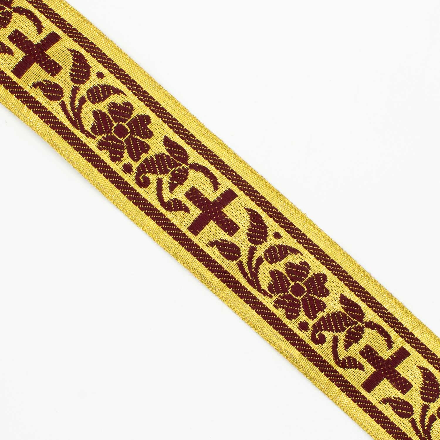 Church Liturgical Vestments Metallic Jacquard Ribbon