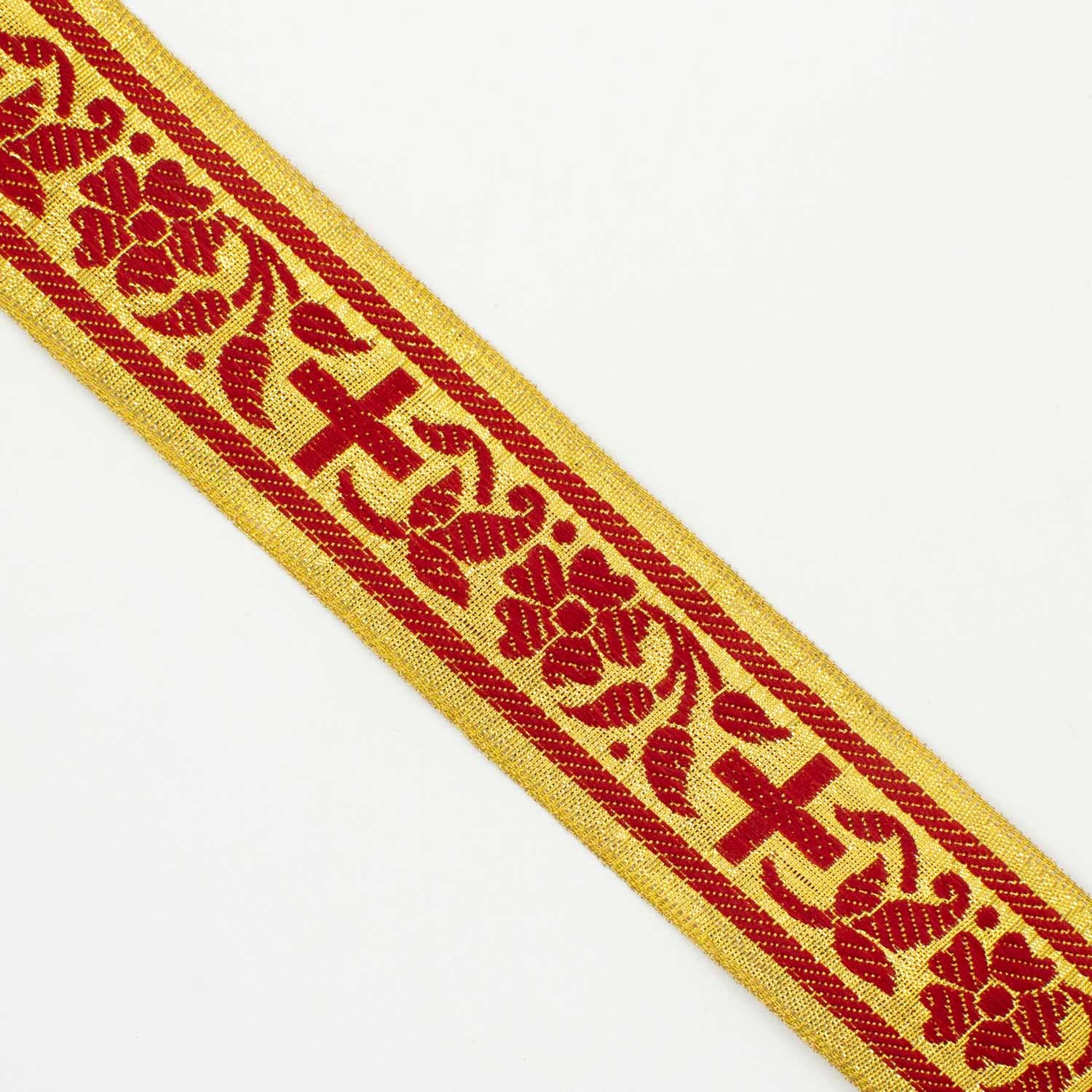 Church Liturgical Vestments Metallic Jacquard Ribbon