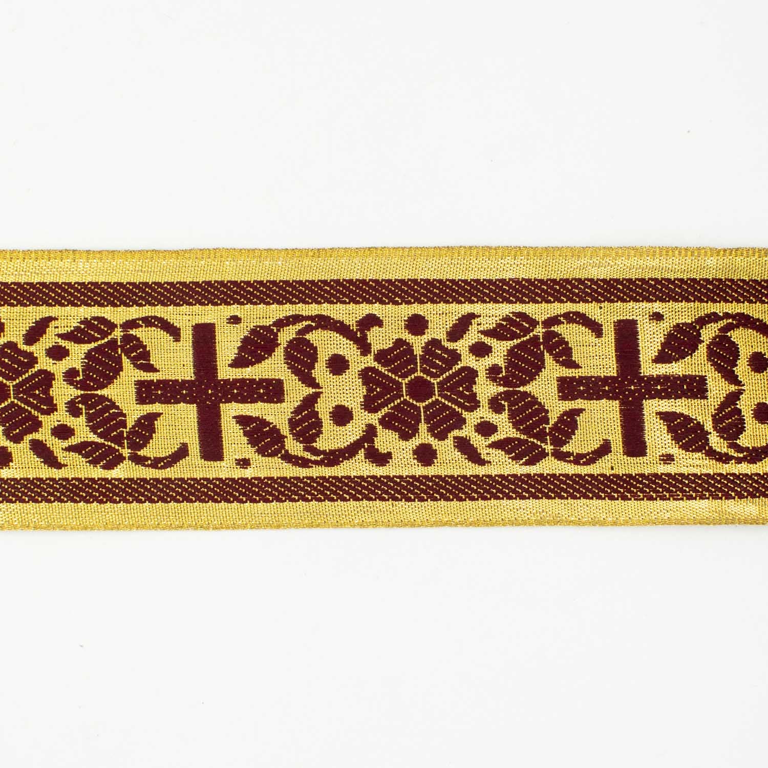 Church Liturgical Vestments Metallic Jacquard Ribbon
