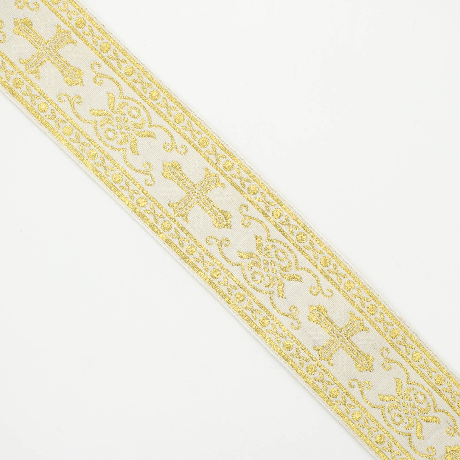 Church Liturgical Vestments Embroidered Jacquard Ribbon