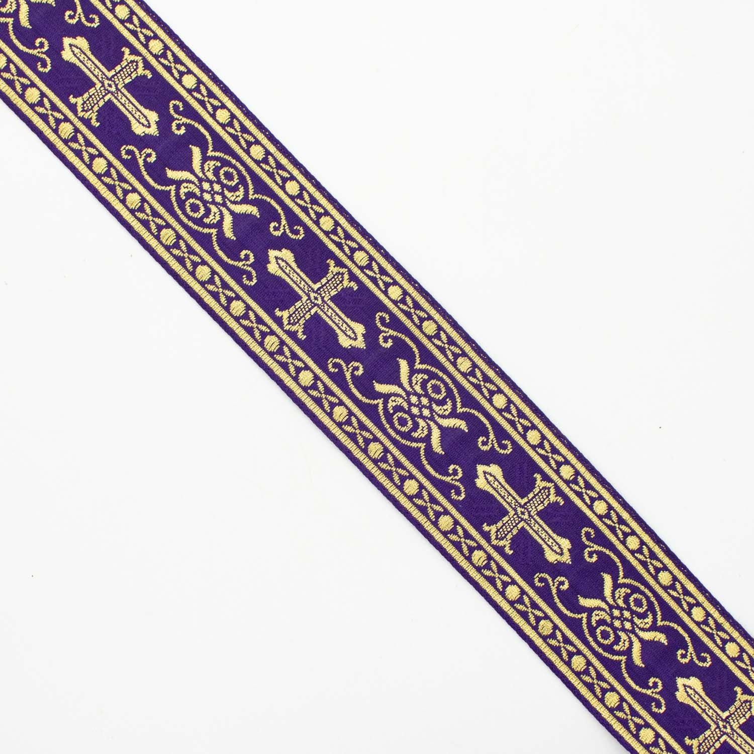 Church Liturgical Vestments Embroidered Jacquard Ribbon