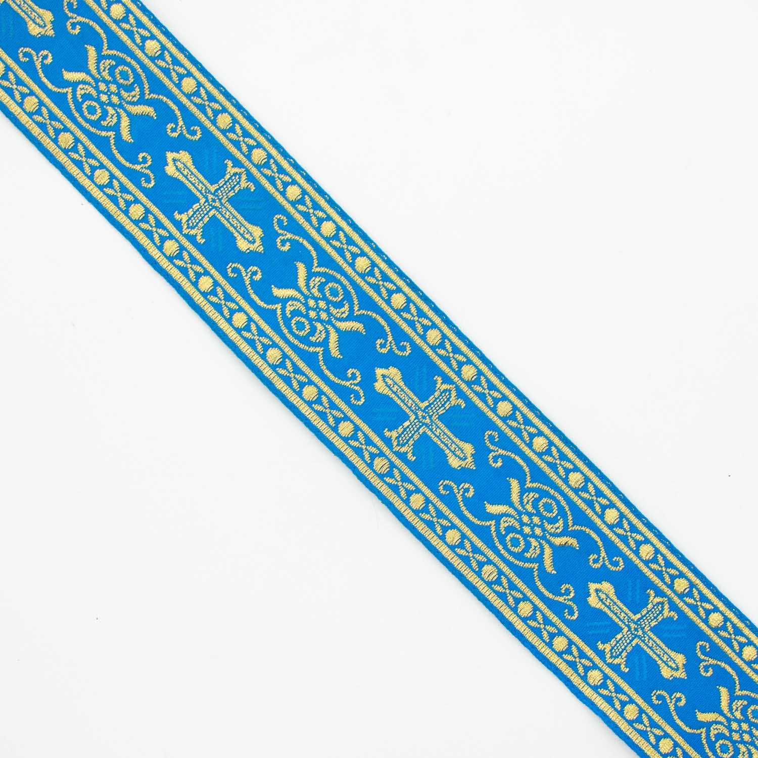 Church Liturgical Vestments Embroidered Jacquard Ribbon